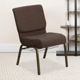 thumbnail image 2 of Bowery Hill Church Stacking Guest Chair in Brown, 2 of 4