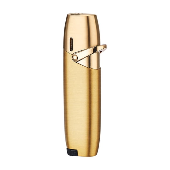 Bamboohart Portable Double Direct Flame Blue Butane Torch