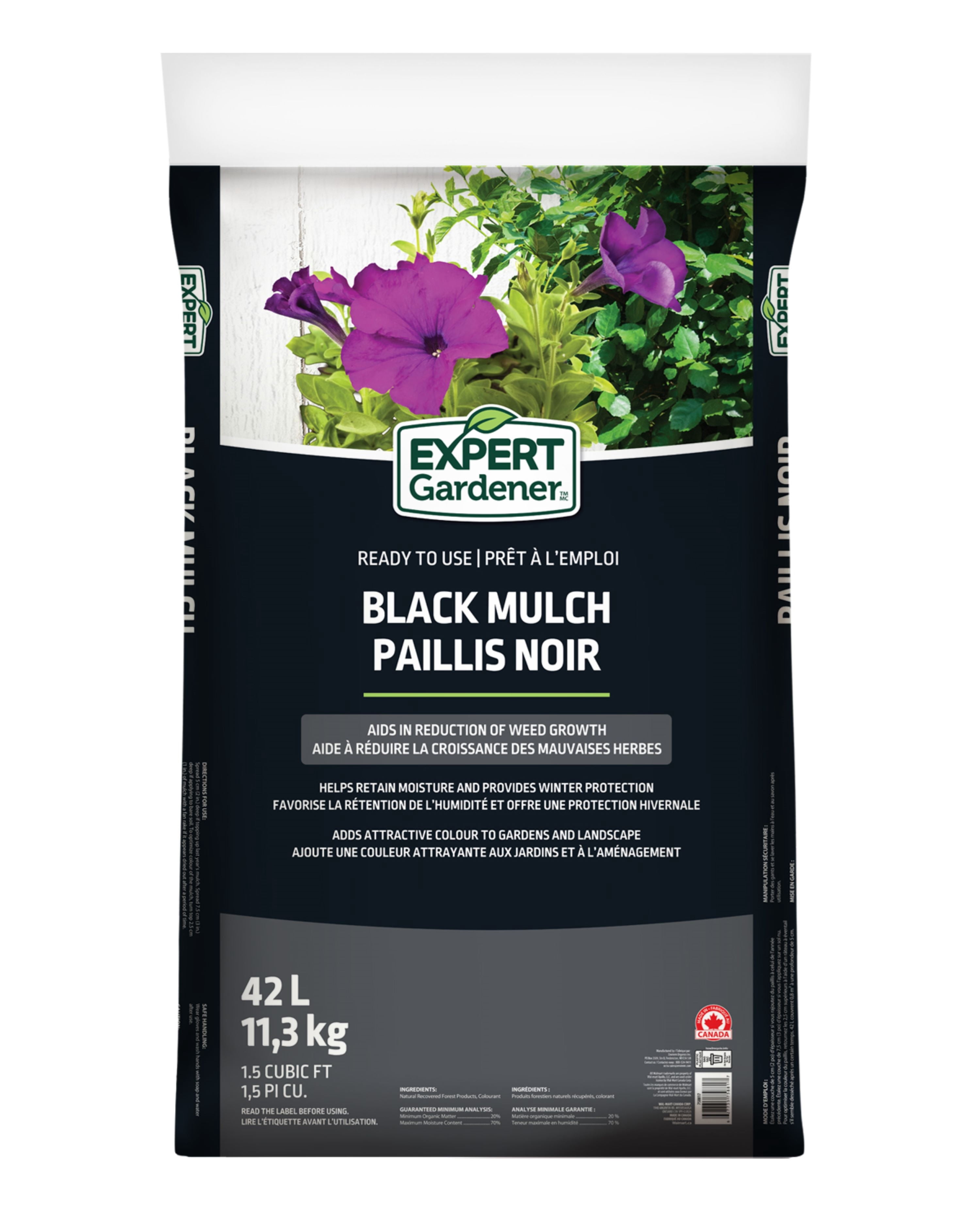 Expert Gardener Noir Rouge 42 L