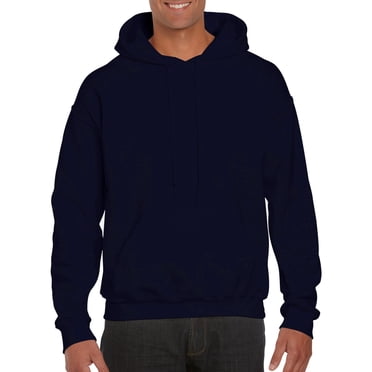 Gildan Mens DryBlend Hooded Sweatshirt, 2XL, Navy