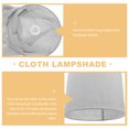 thumbnail image 2 of MasteelfCA Folding Cloth Lampshade Simple Hanging Lamp Shade Pendant Lamp Ceiling Light Shade, 2 of 7