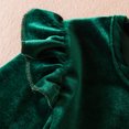 thumbnail image 4 of FhsagQ Robes Robes de Noël pour Filles 14-16 Ans Tout-Petits Filles Hiver Manches Longues Tulle Patchwork Robe Princesse Fête Costume Robes de Noël pour Filles 7-8 Remise des Diplômes Vert 2-3 Ans, 4 of 4