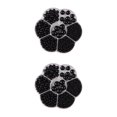 thumbnail image 1 of Baohd 1/2/3/5 1150pack/lot Bead Accessories Easy To Thread Wide Application Not Easy To Fade black 2PCS, 1 of 6