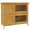 Yellow, variant on PawHut Wood Rabbit Hutch with 2 Large Main House, Ramp, Trays, Yellow