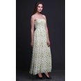 thumbnail image 4 of Bimba Robe à Bretelles Spaghetti Fluide Smockée à Imprimé de Fleurs et de Feuilles Bimba pour Femmes - Petit, 4 of 7