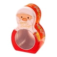thumbnail image 3 of Christmas Candy Box Christmas Tins Box Christmas Decoration for Desktop Ornament Santa A, 3 of 9