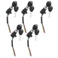 thumbnail image 4 of Fosa 5Set Electric Bicycle Electric Scooter Power Supply Lock Key Switch Electric Door Lock,E‑Bike Electronic Lock Switch,Electric Bicycle Power Supply Lock, 4 of 8