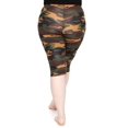 thumbnail image 3 of Stretch Is Comfort Women's Plus Size Knee Length Leggings| Adult X-Large - 7x, 3 of 5