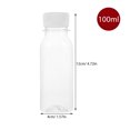 thumbnail image 3 of 5pcs Yogurt Storage Bottles Portable Milk Bottle with Lids Multipurpose Beverage Bottles, 3 of 8