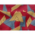 thumbnail image 4 of oneOone Viscose Jersey Fabric Rectangle & Triangle Geometric Fabric Prints By Yard 60 Inch Wide, 4 of 5