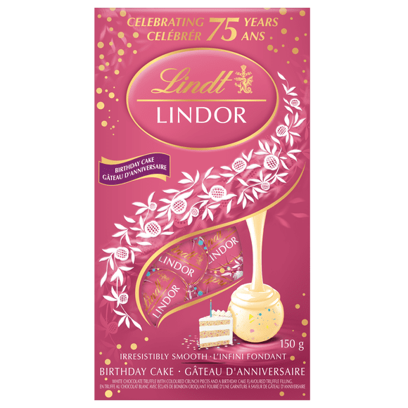 Lindor Birthday Cake 150g Bag