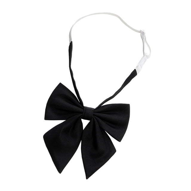Shisuyan Adjustable Pre-Tied Bow Tie Synthetic Material 1Pcs 5.1X4.7X0.4In