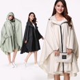 thumbnail image 2 of AMERTEER 1 Pcs Imperméable à Capuche pour Femmes Poncho Long Extérieur Imperméable, 2 of 10
