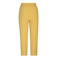 thumbnail image 4 of Pantalon Ample pour Femmes Été Mode Décontractée Printemps et Été Couleur Unie Pantalon Ample Longueur Complète, 4 of 6