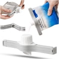 thumbnail image 1 of Oleegame 1PC Produce Storage 2PC Sealing Clip Food Sealing Clip Freshness And Bag Sealing Clip White, 1 of 9