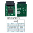 thumbnail image 1 of Module de Sécurité Tpm-2.0 Supporte Cartes Mères Multi-marques 12 18 20-1pin 1 UK, 1 of 1