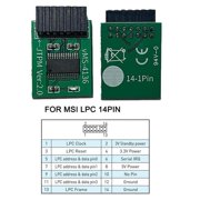 Lttoisl SharkTRUE Encryption Security Module, Remote TPM 2.0 Card for Windows 11 Motherboard Support, Multi-Brand BIOS Upgrade Component