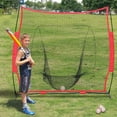 thumbnail image 2 of Filet d'Entraînement de Baseball pour Enfants, Résistant à l'Usure avec Sac Filet d'Entraînement de Baseball pour Enfant, Filet d'Entraînement de Baseball pour Enfant Équipement d'Entraînement pour Enfant, 2 of 8