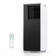 YUSAZENS Portable Air Conditioner 8000 BTU- 3-in-1 Cool/Fan/Dehumidifier- Cools 350 Sq.Ft- Black+White