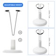 thumbnail image 3 of FRCOLOR doll stand 4 Pcs Doll Stands Brackets Portable Doll Support Stands Practical Dolls Storage Racks for Home Shop,3.94"X2.17"X0.79", 3 of 4