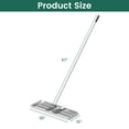 thumbnail image 3 of Costway Lawn Leveling Rake 30" x 10" Heavy Duty Level Lawn Tool for Garden Backyard/Lawn Silver, 3 of 10