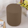 thumbnail image 3 of Ottoman Slipcovers Machine Washable Footrest Sofa Cover Ottoman Cover for Living Brown, 3 of 8
