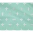 thumbnail image 4 of oneOone Cotton Flex Fabric Plus Sign Kasuri Decor Fabric Printed BTY 40 Inch Wide, 4 of 4