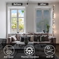 thumbnail image 4 of EGNMCR Room Decor, Home Decor, Home Decor Reflective Window Film Heat Control Window Tint Self-Adhesive Daytime Seclusion Window Tint Film For Home And Office Window film, 4 of 8