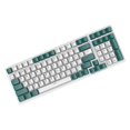 thumbnail image 4 of lionlar Clavier de Jeu Mécanique Russe 100 Touches, Ergonomie, RVB, Rétroéclairé, Filaire USB D, 4 of 9
