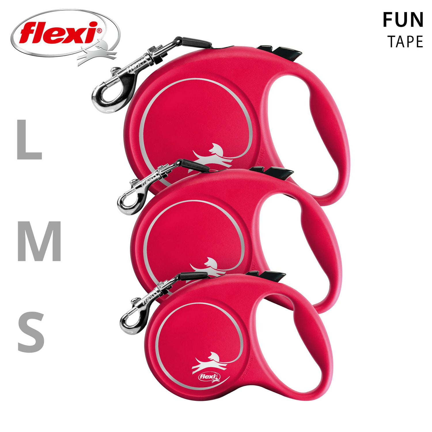 Flexi FUN Large 5m Tape Retractable Dog Leash