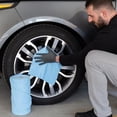 thumbnail image 2 of Auto Drive Rouleau de chiffons en microfibre multi-usages détachables pour le lavage automobile, 75 pièces, 2 of 5