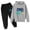 Jaune, variante sur PMVFHDE Ensembles Scolaires pour Garçons Automne et Hiver Ensemble de Chandail à Capuchon pour Enfants Populaire Ensemble de Chandail à Capuchon Imprimé sur sous-Vêtements Décontracté Mignon Imprimé Manches Longues Bleu,13-14 Ans
