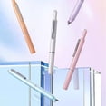 thumbnail image 4 of Stylo-plume Rétractable à Moins de 5 $ - Baril Transparent de 0,38 mm avec 5 Cartouches Rechargeables, Stylo-Plume à Clic, Stylo-Plume à Cartouche, Multicolore, par Goohae, 4 of 9