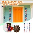 thumbnail image 2 of Americana Fourth of Party Welcome Hanging Vertical Sign Decoration, 2 of 6