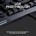 thumbnail image 3 of Logitech G815 LIGHTSYNC RGB Mechanical Gaming Keyboard - GL Tactile, 3 of 6