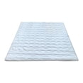 thumbnail image 2 of Mattress Pad - Washable Quilted Cover, Non-Slip Protective Layer, Breathable Polyester Fiber, Lightweight Bed Topper, Blue, JKODE, 2 of 8