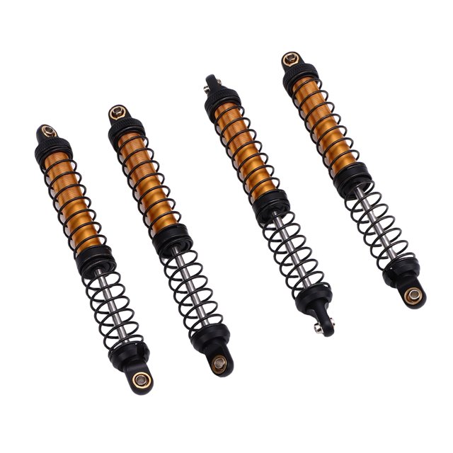 Model Car Shock Damper, 4Pcs RC Shock Damper Alloy for Game Race Gold,Ti