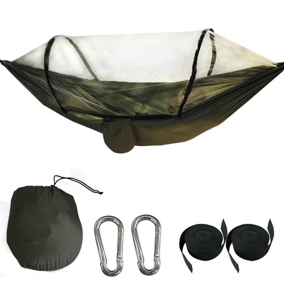 XYAIYT Portable Outdoor Net with Mosquito Net for Travel Camping Hiking Double Single with Easy Setup Lightweight Parachute Fabric Suitable for Hunting and Sleeping