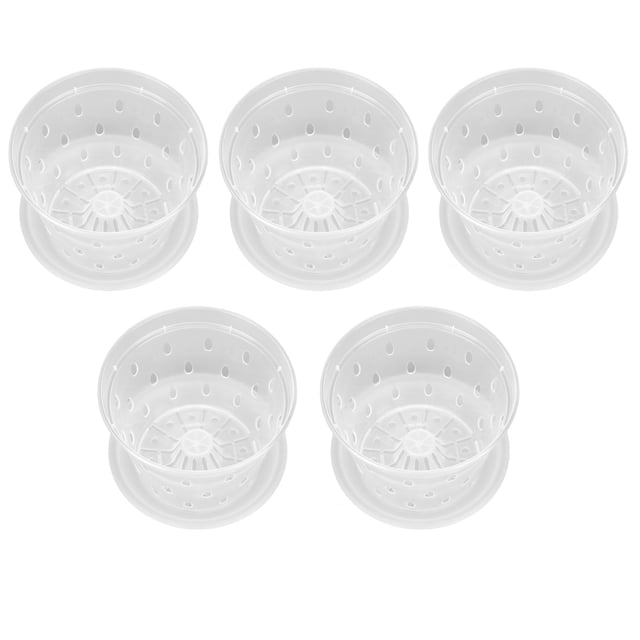 Orchid Flower Pot, 5 Sets Widely Hole Design Repotting Orchid Pots for Outdoor