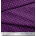 thumbnail image 3 of Soimoi Satin Silk Fabric Dot & Heart Small Decor Fabric Printed Yard 42 Inch Wide, 3 of 3