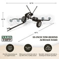 thumbnail image 3 of Yard Tuff ACR-600T 55 Inch Steel Tow Behind Acreage Rake with Pin Style Hitch, 3 of 8