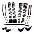 thumbnail image 3 of Fits 2020-2021 Jeep Gladiator JT Skyjacker Suspensions Lift Kit Suspension G451RPELT 4-1/2 Inch Front Lift; 3 Inch Rear Lift; Black Components, 3 of 3