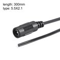 thumbnail image 2 of Unique Bargains 2pcs DC Power 5.5mm x 2.1mm 4A 30cm,Female Plug Connector Pigtail, 2 of 3