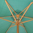 thumbnail image 4 of Outsunny parapluie de plage en bois de patio, 4 of 4