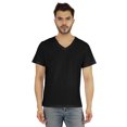 thumbnail image 1 of Inkmeso Men's V-neck Basic Tshirt Short Sleeve Solid Regular Fit Cotton Tee, 1 of 7
