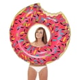 thumbnail image 2 of 1 Pcs Bouées de Piscine pour Enfants Bouée Gonflable en Forme de Beigne Anneaux de Natation Simple, 2 of 3