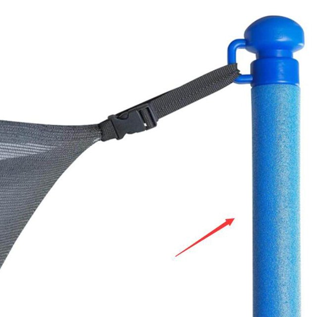 Dalazy Manchons en Mousse de Remplacement pour Trampoline Accessoires 90cm Bleu