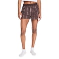 thumbnail image 1 of No Boundaries Women's Twill Sleep Boxer, 1 of 6