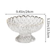 thumbnail image 3 of Fruit Plates Home Living Room Coffee Table High Value Thickened Tall Fruit Plates Draining Basket Candy, 3 of 6