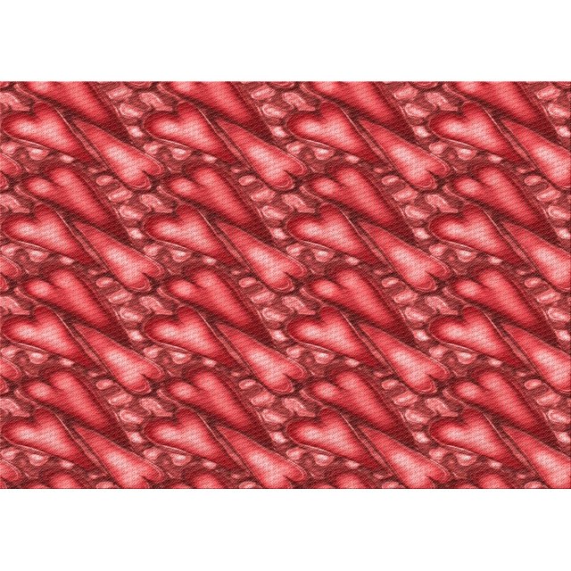Ahgly Company Tapis d'Intérieur Rectangulaires Transitionnels Rouges Lavables à la Machine, 5 Pieds x 7 Pieds